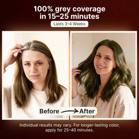 Herbishh Hair Color Shampoo 500ml with argan hair mask included