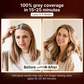 Herbishh Light Blonde Hair Dye Shampoo 500ml side view