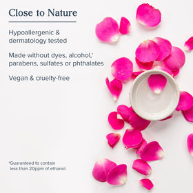 HERITAGE STORE Rosewater & Glycerin Facial Mist in lifestyle setting