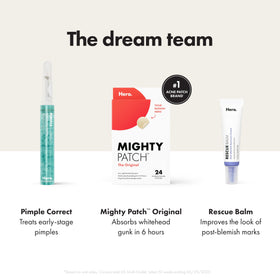 HERO COSMETICS Rescue Balm 15mL in a travel bag
