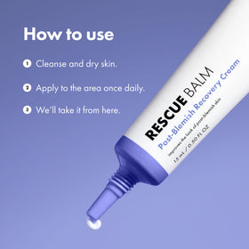HERO COSMETICS Rescue Balm 15mL on a bathroom shelf