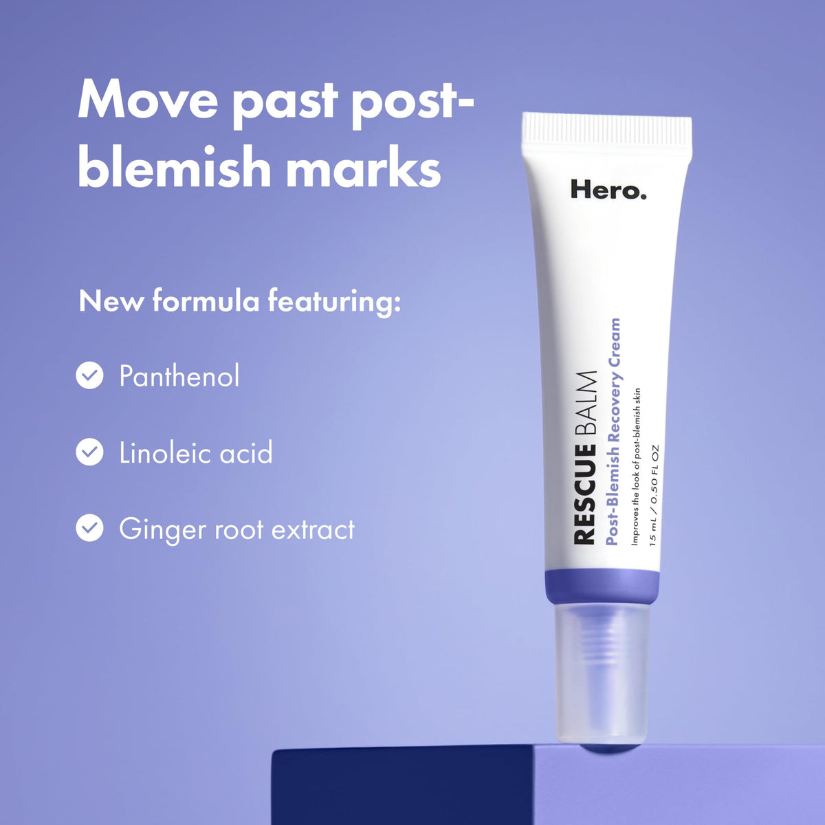 HERO COSMETICS Rescue Balm 15mL packaging