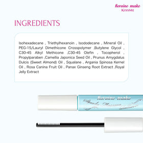 Heroine Make Mascara Remover in a makeup pouch