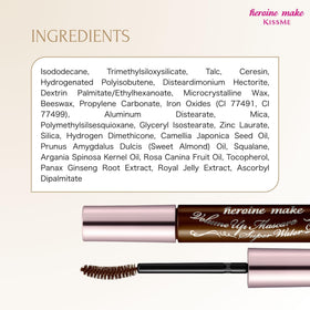 Heroine Make mascara texture on hand