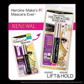 Heroine Make Volume & Curl Mascara brush close-up