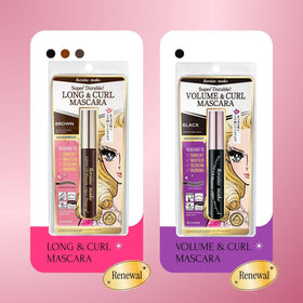 Heroine Make Waterproof Mascara Brown in a beauty routine