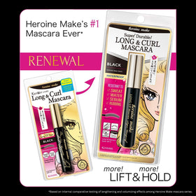Heroine Make Waterproof Mascara New Black side view