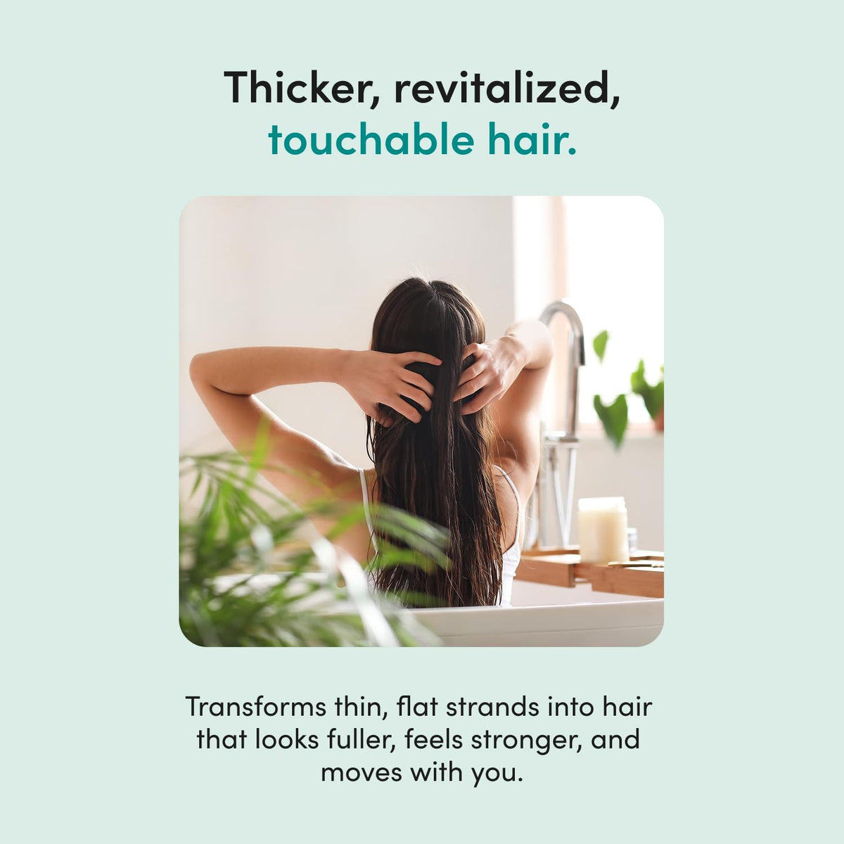 Hers Triple Threat Shampoo texture close-up