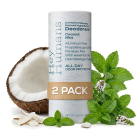 HEY HUMANS Coconut Mint Deodorant front view