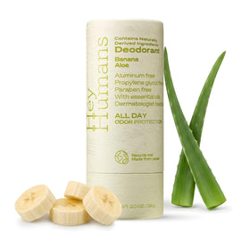 HEY HUMANS Deodorant Banana Aloe front view
