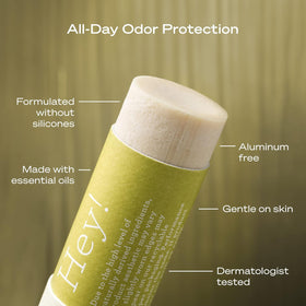HEY HUMANS deodorant Cucumber Kiwi with essential ingredients