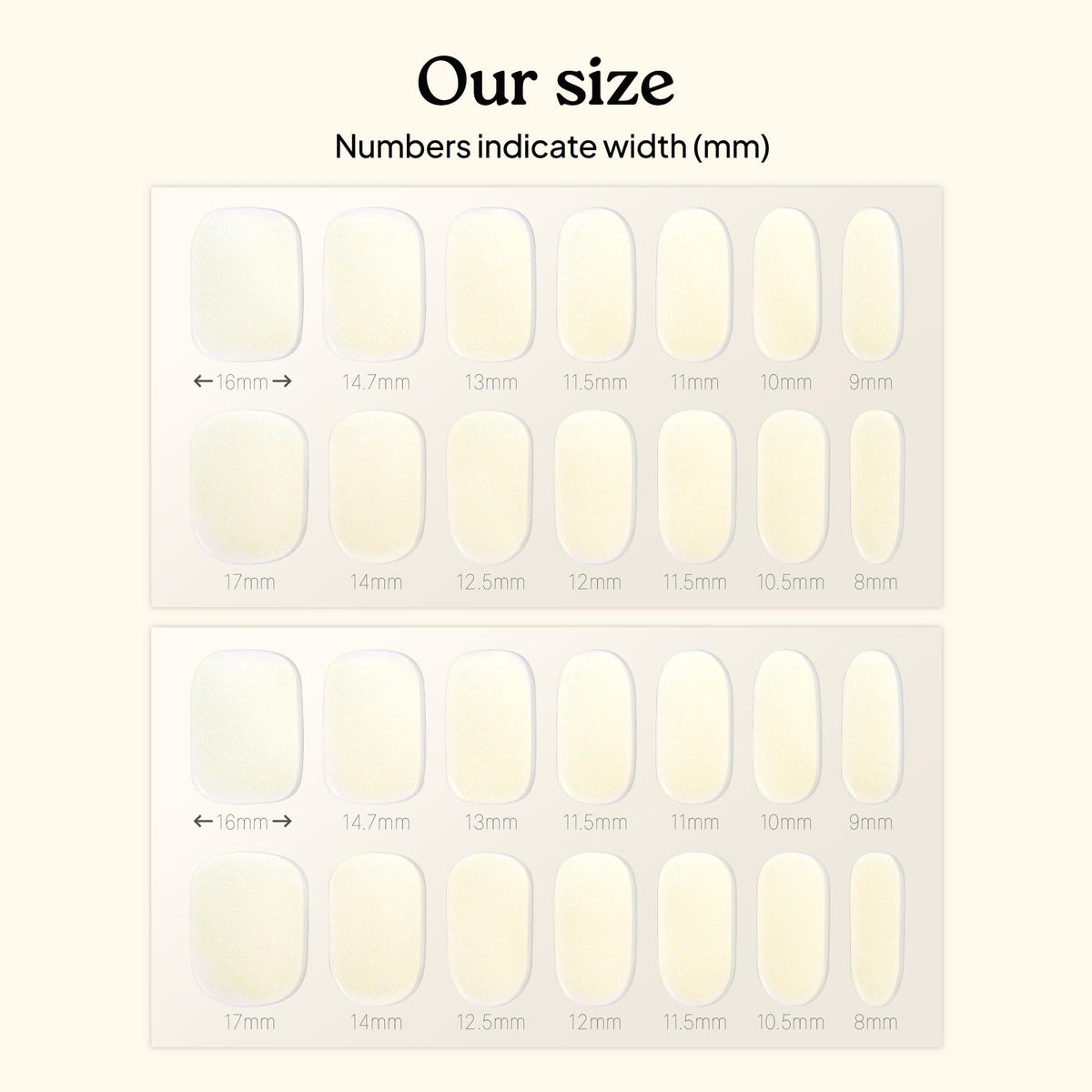 heyhae Semi Gel Nail Strips in use with nail file and prep pads