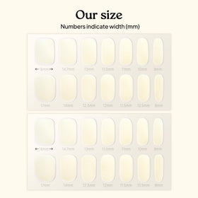 heyhae Semi Gel Nail Strips in use with nail file and prep pads