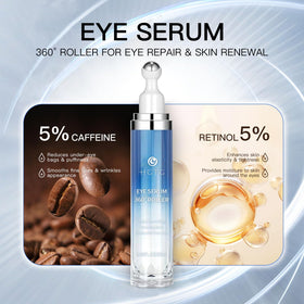HGTG Eye Serum back view with ingredient list