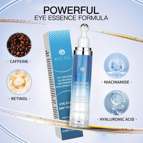HGTG Eye Serum on a bathroom counter