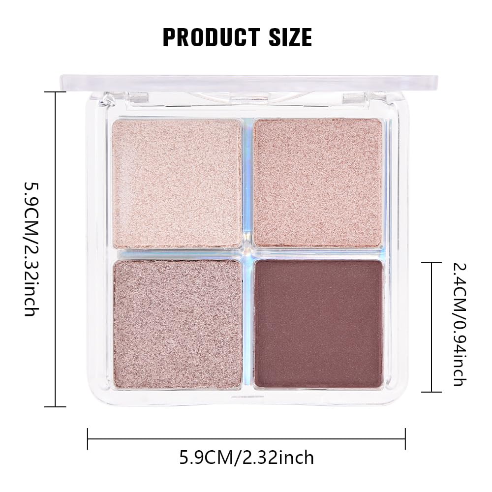HHLTOH eyeshadow palette lifestyle scene with makeup brushes