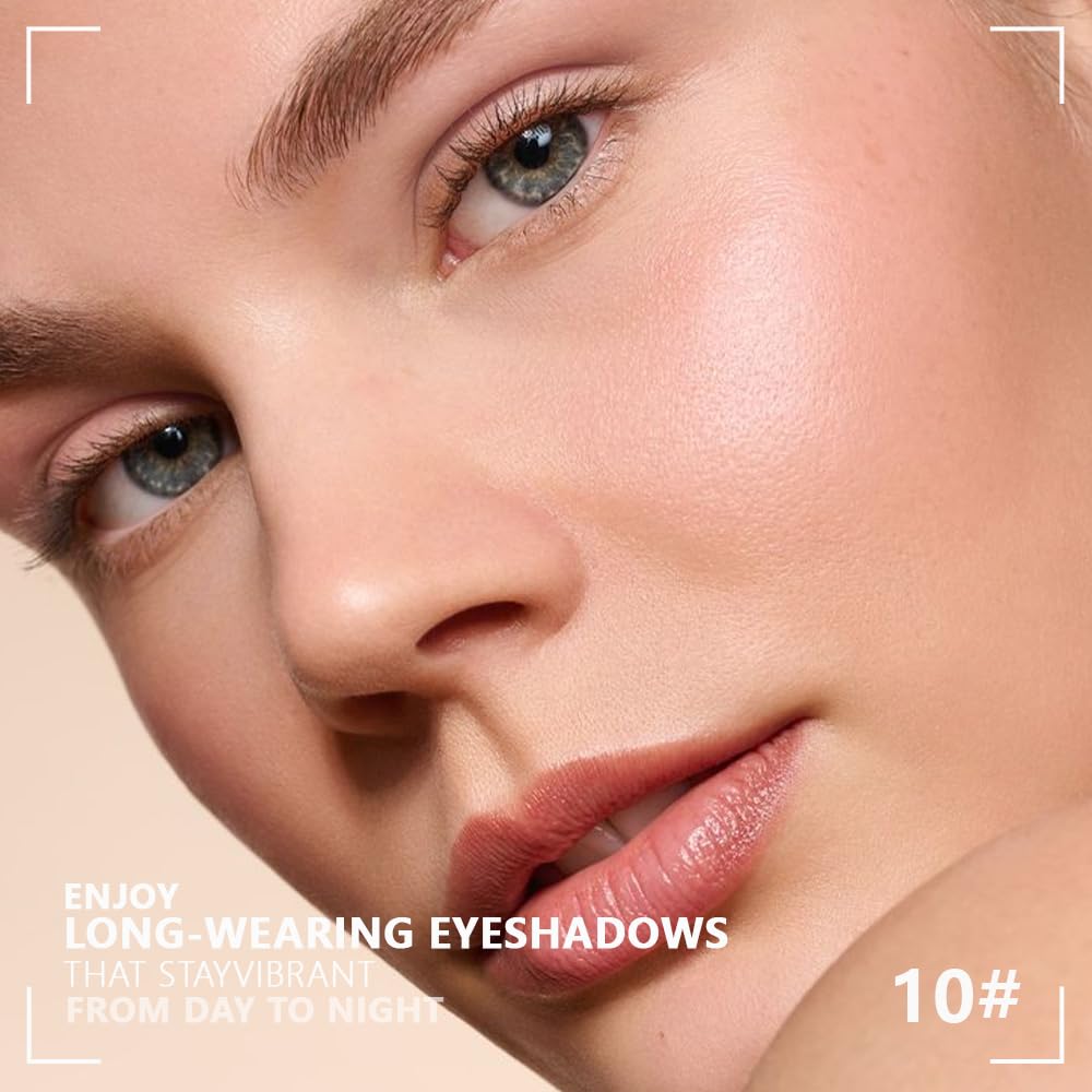 HHLTOH eyeshadow palette showing light beige and ivory white shades