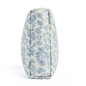 HHQQWZ Makeup Bag side view highlighting zipper detail