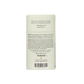 HIBAR Bergamot Cedar Deodorant close-up of texture