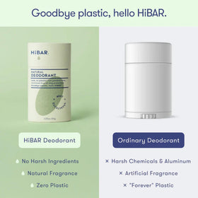HIBAR Eucalyptus & Mint Deodorant application demonstration