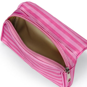 Hibilog makeup bag side view displaying compact size