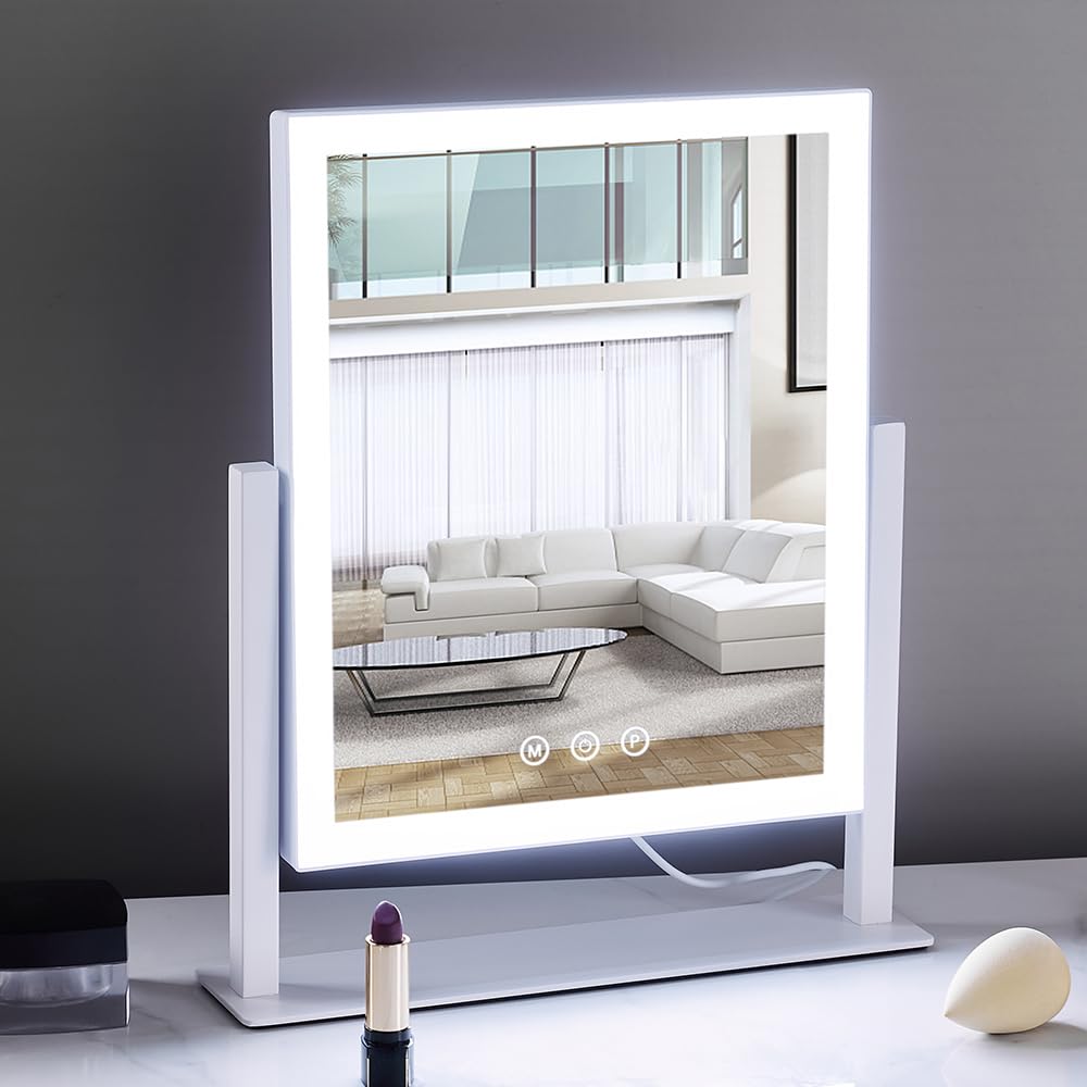 HIEEY Lighted Makeup Mirror in gift box packaging