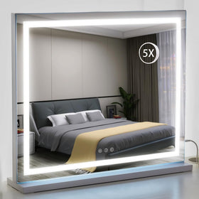 HIEEY Lighted Makeup Mirror with detachable base