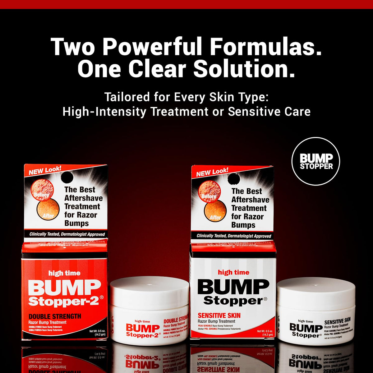 High Time Bump Stopper 2 cream in hand