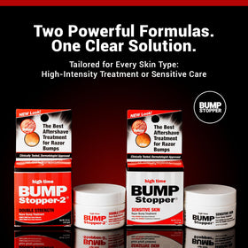 High Time Bump Stopper 2 with shaving accessories