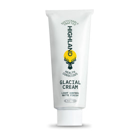 Highland Glacial Cream front view 110g container