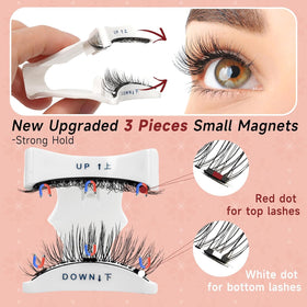 Higu clace magnetic eyelash applicator and instruction sheet