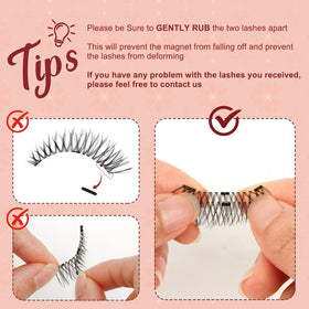Higu clace magnetic eyelashes kit packaging