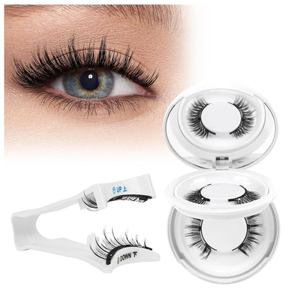 Higu clace Magnetic Eyelashes Kit with 2 pairs of lashes and applicator