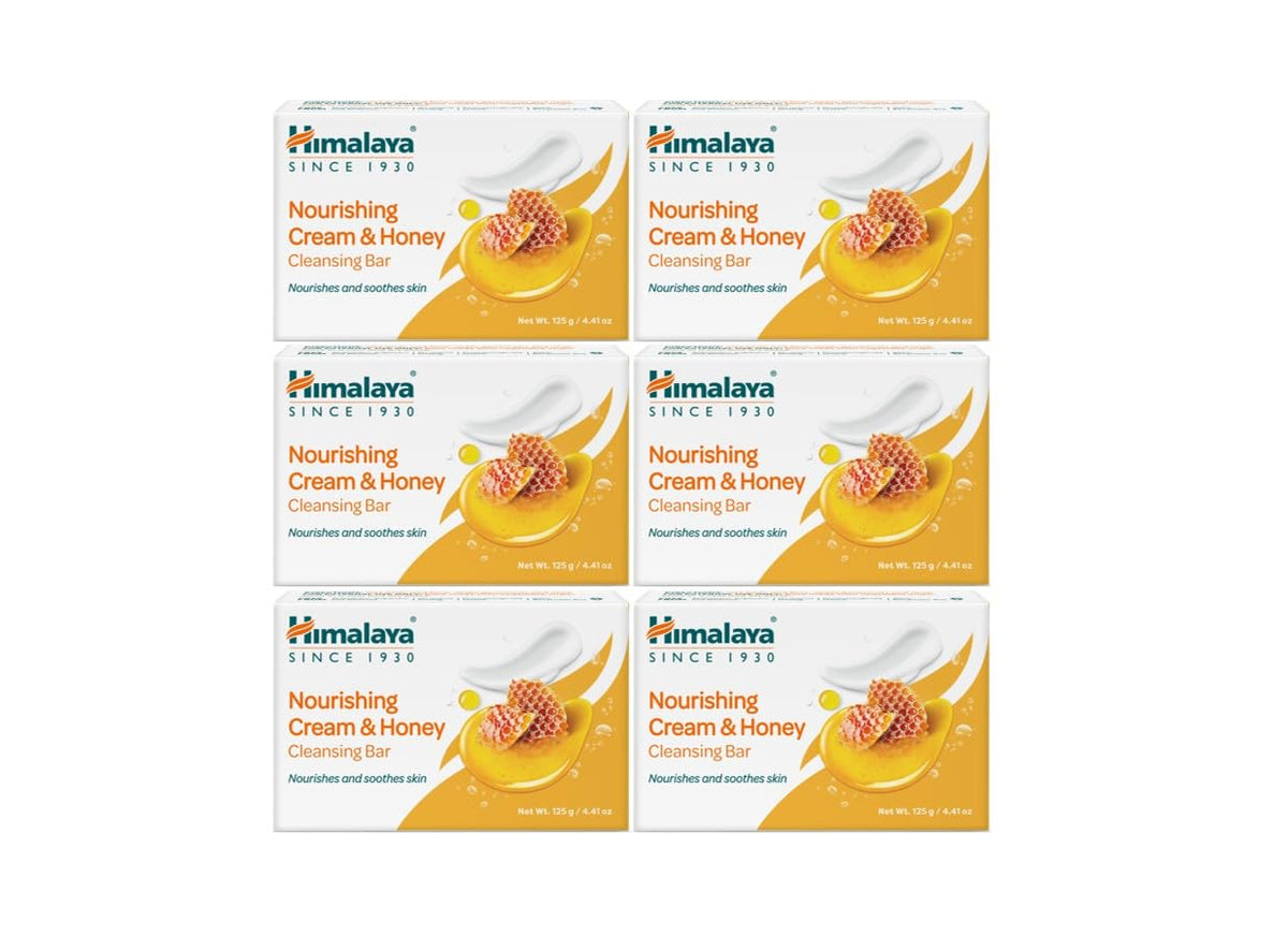 Himalaya Nourishing Cream Honey Cleansing Bar Soap front view