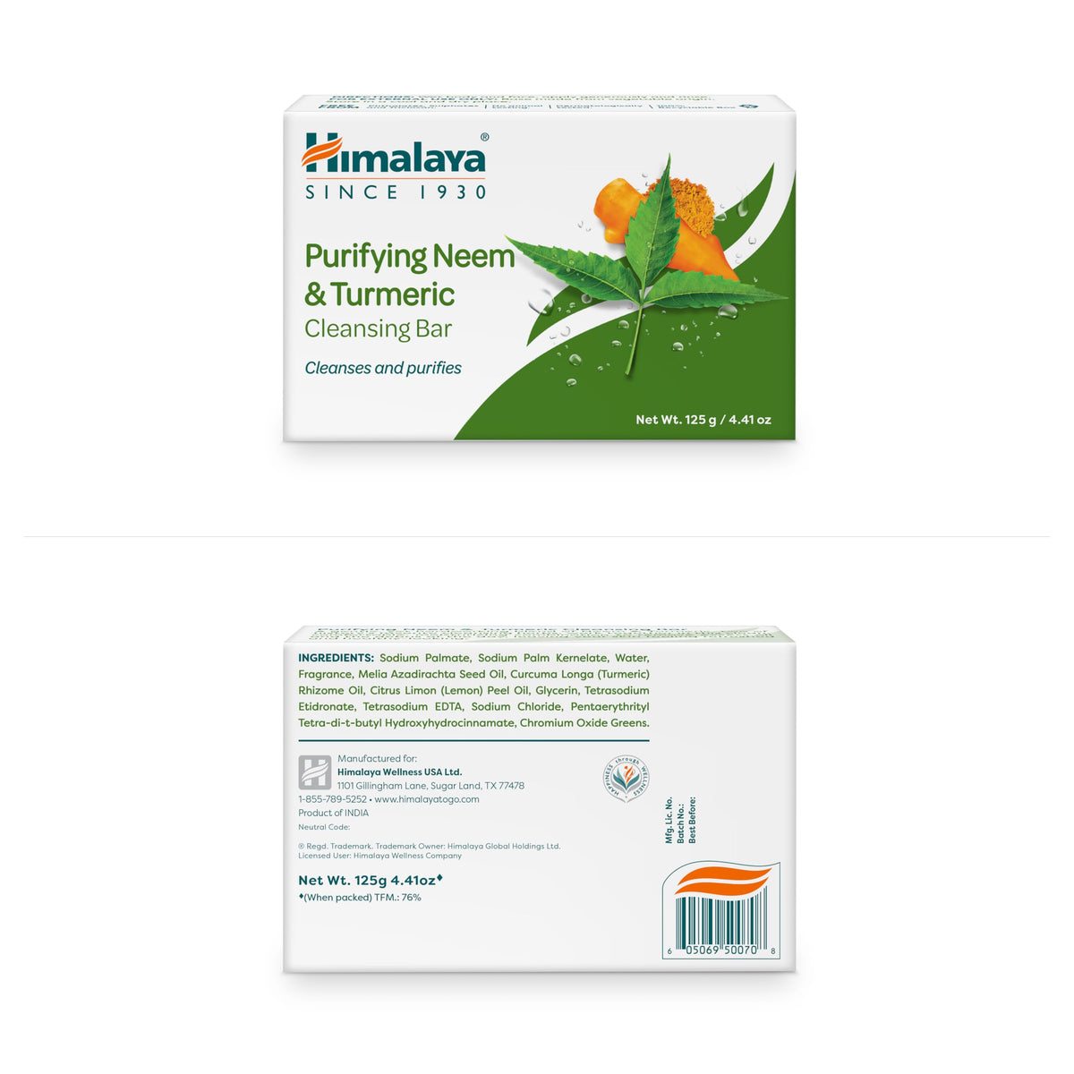Himalaya soap packaging showing 3 pack