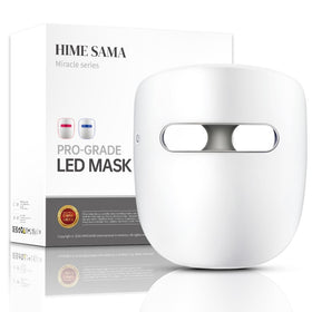 HIME SAMA LED Face Mask front view with 8 color options