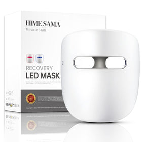 HIME SAMA LED Face Mask front view with multiple light settings