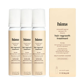HIMS & HERS Hair Regrowth 5% Minoxidil 3 Pack front view