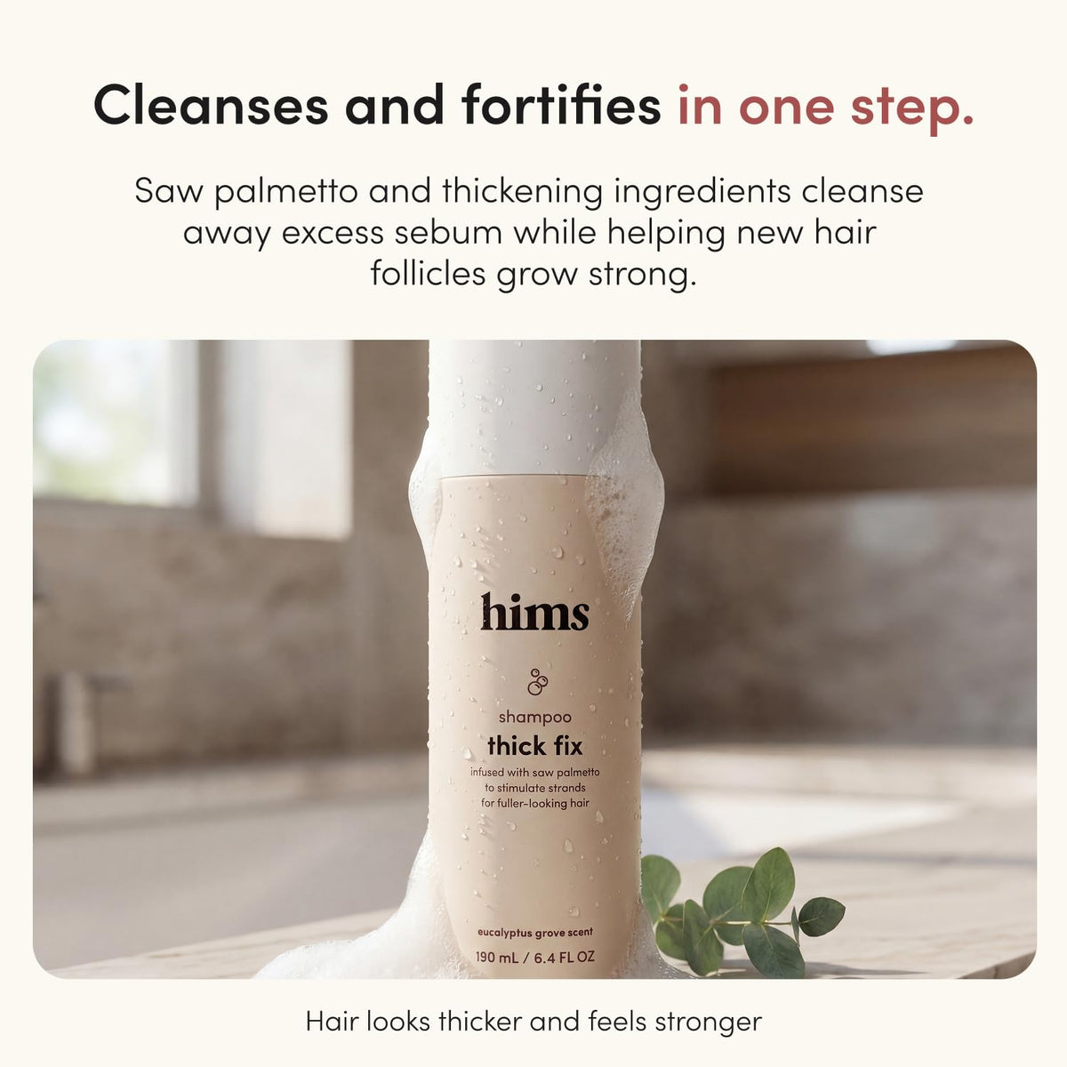 HIMS & HERS Thick Fix Shampoo ingredients list