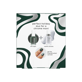 Holiday nail art design using essie polishes