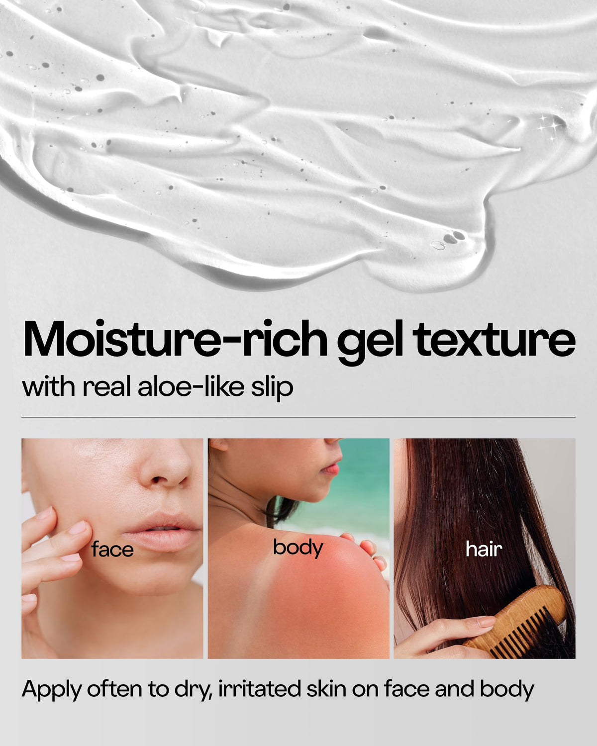 HOLIKA HOLIKA Aloe 99% Soothing Gel 250ml back view