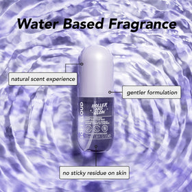 Holler & Glow Body & Hair Fragrance Mist Trio with floral background