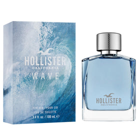 Hollister Wave Men Eau De Toilette packaging side view