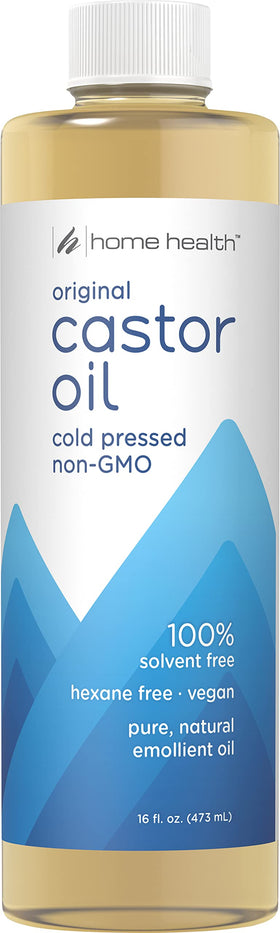 Home Health Original Castor Oil 16 fl oz front view