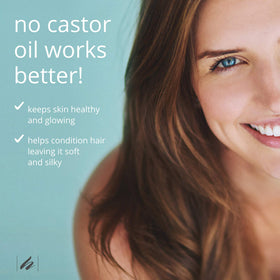 Home Health Original Castor Oil close-up of label