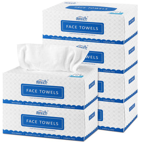 HOMEXCEL Disposable Face Towels front view in packaging