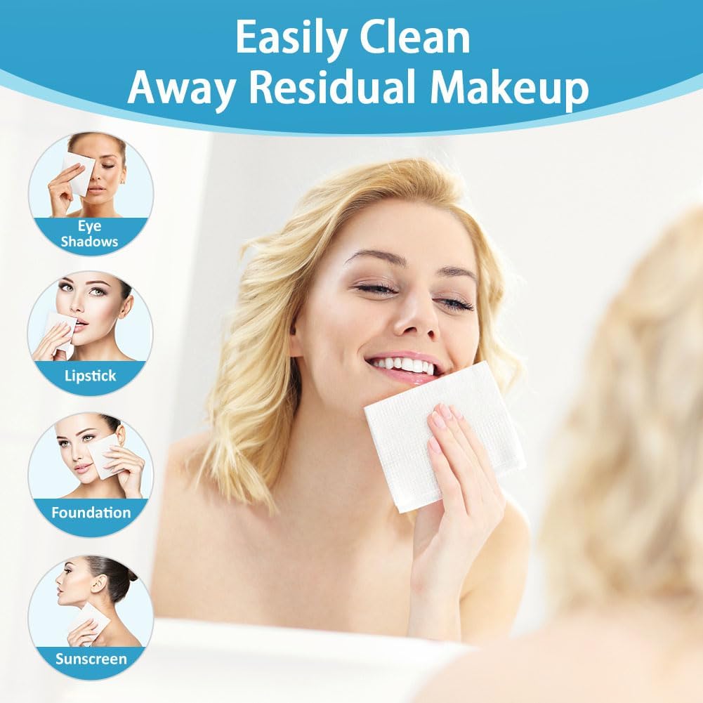 HOMEXCEL Face Towels displayed in a bathroom setting