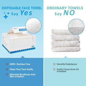 HOMEXCEL Face Towels laid out on a clean surface