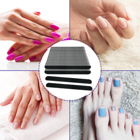 HomeyEra nail files in use during a manicure