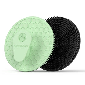 HOMMIESAFE Soft Silicone Shower Brush front view